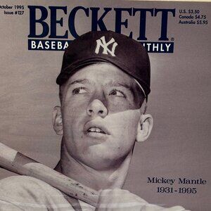 Mickey Mantle - Lot - Beckett monthly + Beckett Sports Heroes